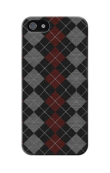 W3907 Sweater Texture Case Cover Custodia e Flip Case per iPhone 5 5S SE