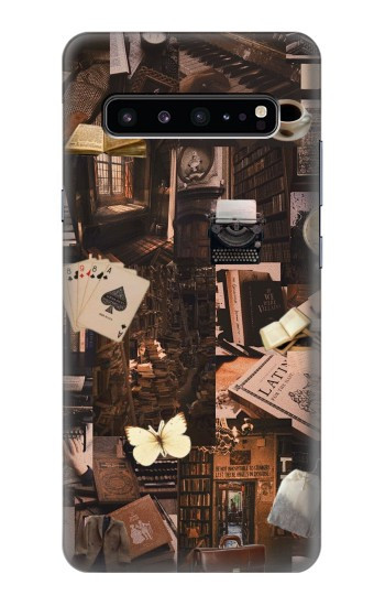W3877 Dark Academia Case Cover Custodia e Flip Case per Samsung Galaxy S10 5G