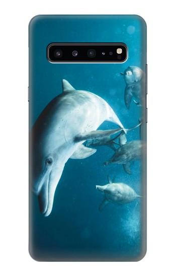 W3878 Dolphin Case Cover Custodia e Flip Case per Samsung Galaxy S10 5G