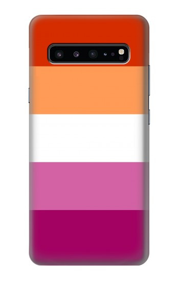 W3887 Lesbian Pride Flag Case Cover Custodia e Flip Case per Samsung Galaxy S10 5G
