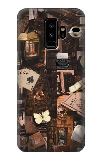 W3877 Dark Academia Case Cover Custodia e Flip Case per Samsung Galaxy S9