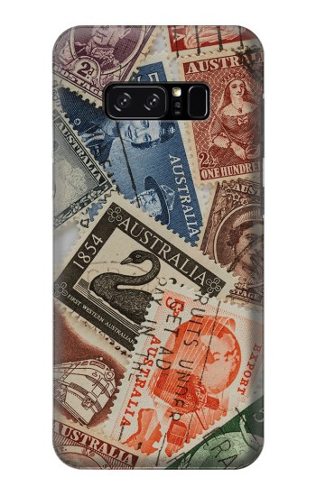 W3900 Stamps Case Cover Custodia e Flip Case per Note 8 Samsung Galaxy Note8
