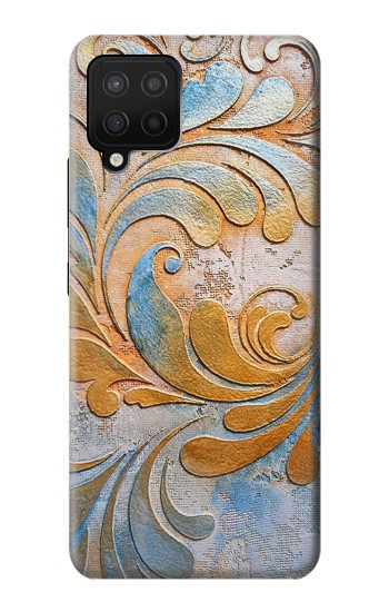 W3875 Canvas Vintage Rugs Case Cover Custodia e Flip Case per Samsung Galaxy A12