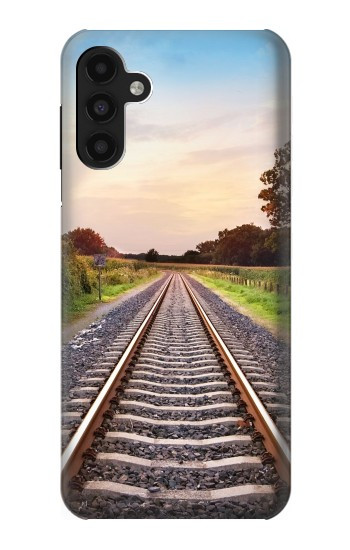 W3866 Railway Straight Train Track Case Cover Custodia e Flip Case per Samsung Galaxy A13 4G