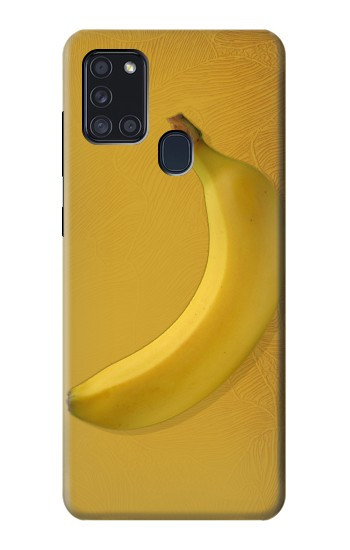 W3872 Banana Case Cover Custodia e Flip Case per Samsung Galaxy A21s
