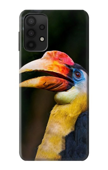 W3876 Colorful Hornbill Case Cover Custodia e Flip Case per Samsung Galaxy A32 5G