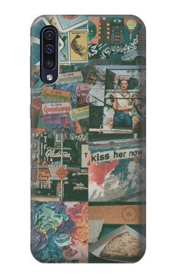 W3909 Vintage Poster Case Cover Custodia e Flip Case per Samsung Galaxy A50