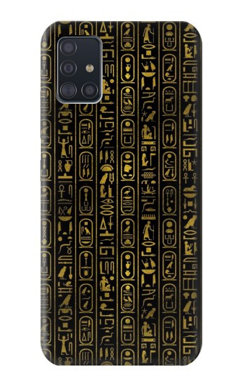 W3869 Ancient Egyptian Hieroglyphic Case Cover Custodia e Flip Case per Samsung Galaxy A51 5G