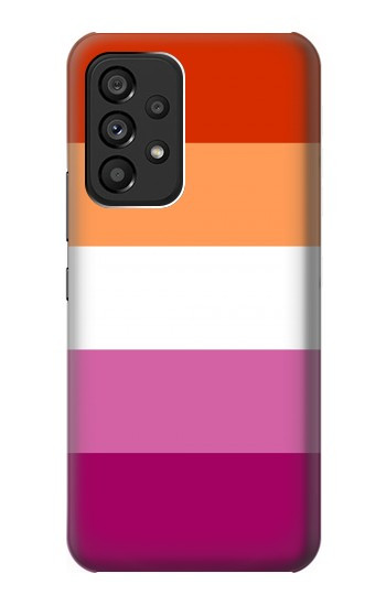 W3887 Lesbian Pride Flag Case Cover Custodia e Flip Case per Samsung Galaxy A53 5G