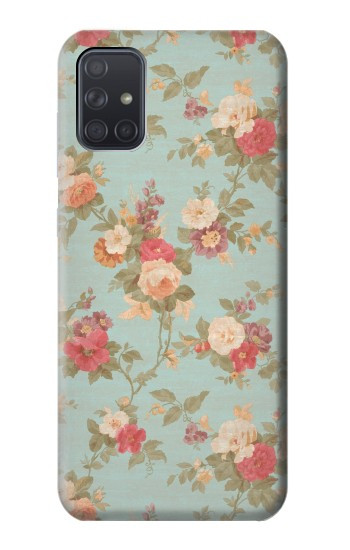 W3910 Vintage Rose Case Cover Custodia e Flip Case per Samsung Galaxy A71 5G