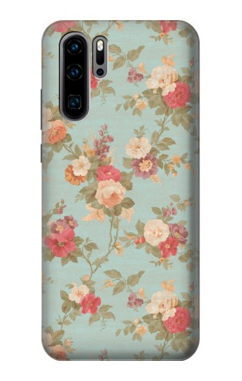 W3910 Vintage Rose Case Cover Custodia e Flip Case per Huawei P30 Pro