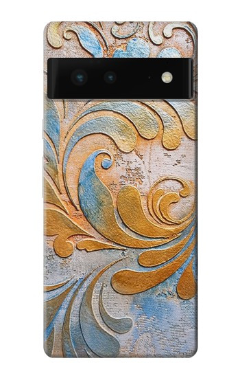 W3875 Canvas Vintage Rugs Case Cover Custodia e Flip Case per Google Pixel 6