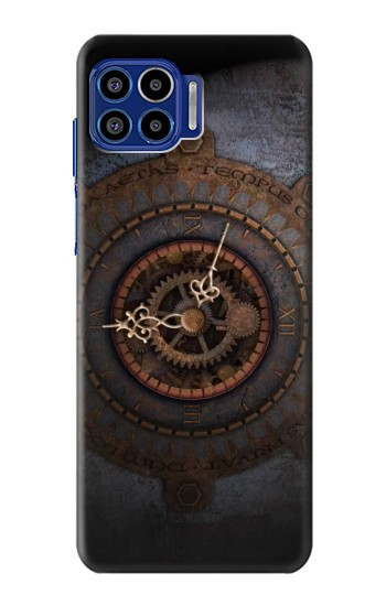 W3908 Vintage Clock Case Cover Custodia e Flip Case per Motorola One 5G