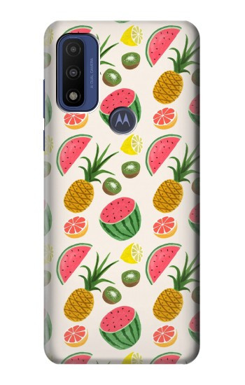W3883 Fruit Pattern Case Cover Custodia e Flip Case per Motorola G Pure