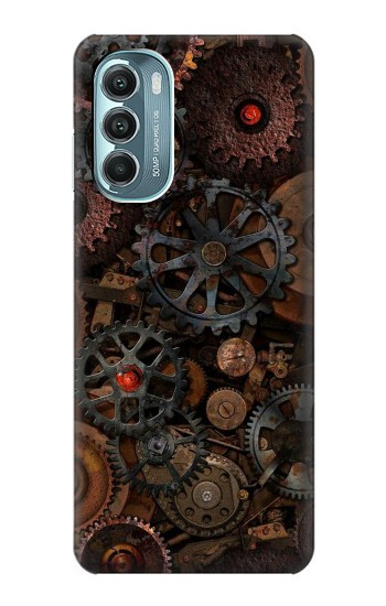 W3884 Steampunk Mechanical Gears Case Cover Custodia e Flip Case per Motorola Moto G Stylus 5G (2022)