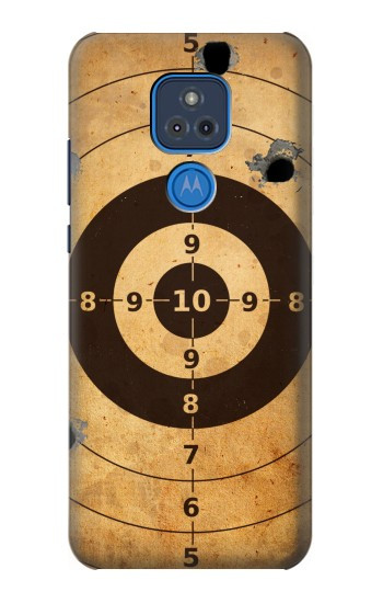 W3894 Paper Gun Shooting Target Case Cover Custodia e Flip Case per Motorola Moto G Play (2021)