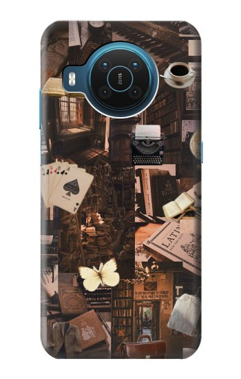 W3877 Dark Academia Case Cover Custodia e Flip Case per Nokia X20