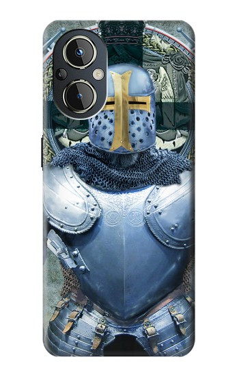 W3864 Medieval Templar Heavy Armor Knight Case Cover Custodia e Flip Case per OnePlus Nord N20 5G