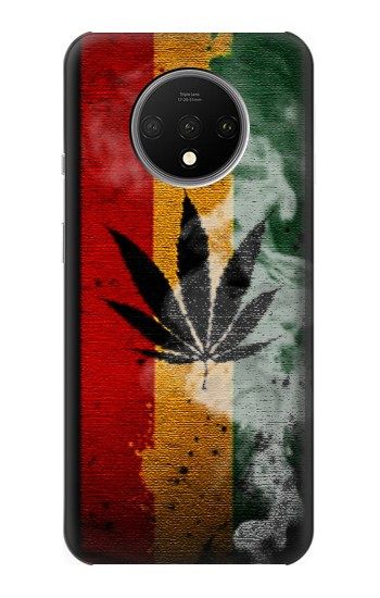 W3890 Reggae Rasta Flag Smoke Case Cover Custodia e Flip Case per OnePlus 7T