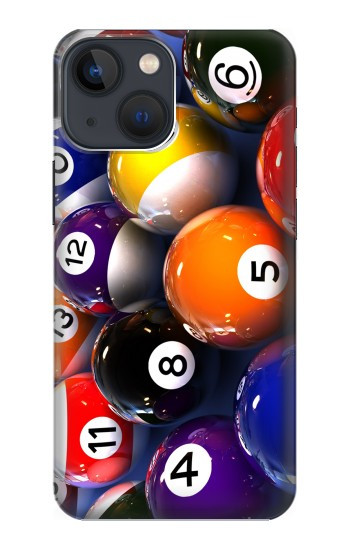 W2238 Billiard Pool Ball Case Cover Custodia e Flip Case per iPhone 14