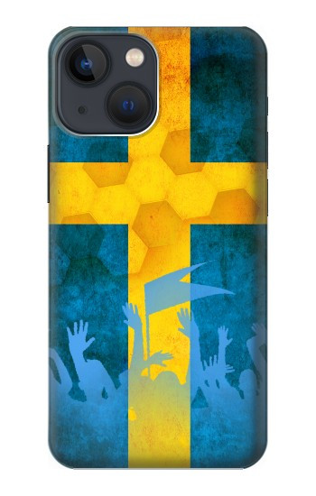 W2990 Sweden Football Soccer Case Cover Custodia e Flip Case per iPhone 14