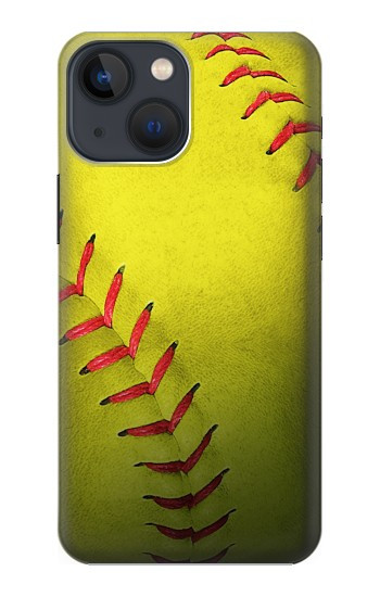 W3031 Yellow Softball Ball Case Cover Custodia e Flip Case per iPhone 14 W3031 Yellow Softball Ball Case Cover Custodia e Flip Case per iPhone 14