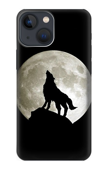 W1981 Wolf Howling at The Moon Case Cover Custodia e Flip Case per iPhone 14 Plus W1981 Wolf Howling at The Moon Case Cover Custodia e Flip Case per iPhone 14 Plus