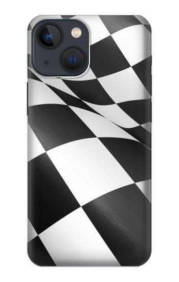 W2408 Checkered Winner Flag Case Cover Custodia e Flip Case per iPhone 14 Plus
