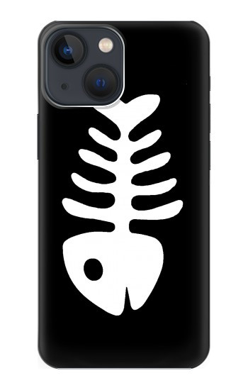 W2509 Fishbone Case Cover Custodia e Flip Case per iPhone 14 Plus