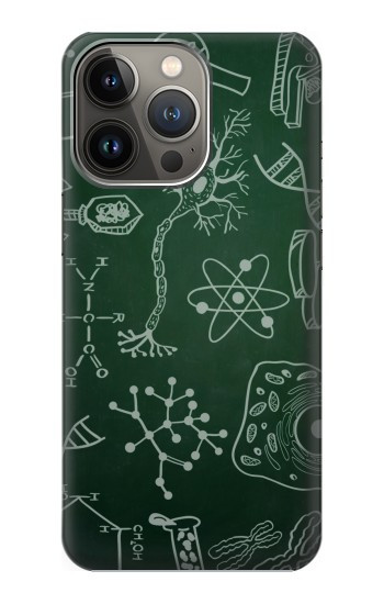 W3211 Science Green Board Case Cover Custodia e Flip Case per iPhone 14 Pro Max