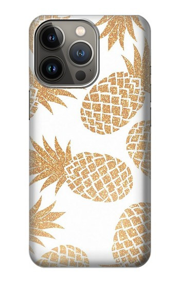 W3718 Seamless Pineapple Case Cover Custodia e Flip Case per iPhone 14 Pro Max