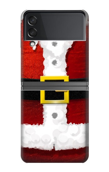 W2846 Christmas Santa Red Suit Case Cover Custodia e Flip Case per Samsung Galaxy Z Flip 4