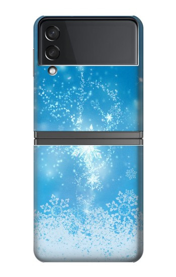 W2923 Frozen Snow Spell Magic Case Cover Custodia e Flip Case per Samsung Galaxy Z Flip 4