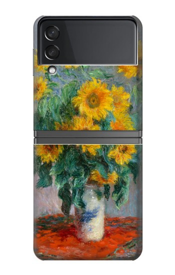 W2937 Claude Monet Bouquet of Sunflowers Case Cover Custodia e Flip Case per Samsung Galaxy Z Flip 4