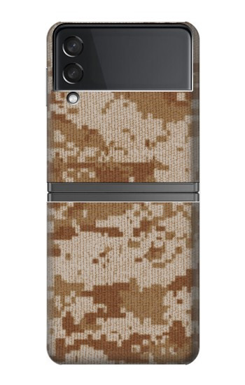 W2939 Desert Digital Camo Camouflage Case Cover Custodia e Flip Case per Samsung Galaxy Z Flip 4