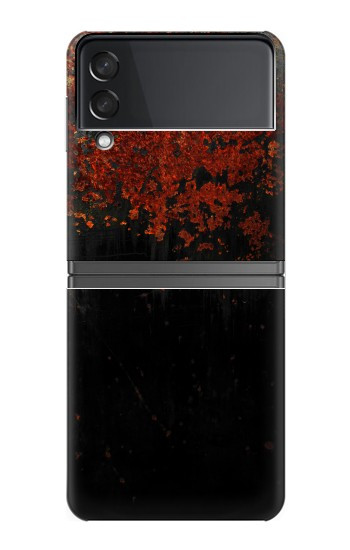 W3071 Rusted Metal Texture Graphic Case Cover Custodia e Flip Case per Samsung Galaxy Z Flip 4