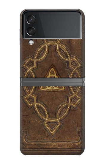W3219 Spell Book Cover Case Cover Custodia e Flip Case per Samsung Galaxy Z Flip 4