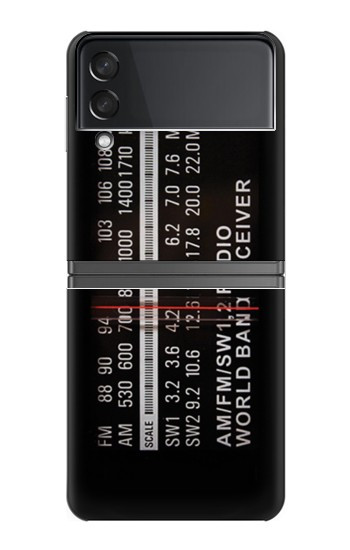 W3242 Analog Radio Tuning Case Cover Custodia e Flip Case per Samsung Galaxy Z Flip 4