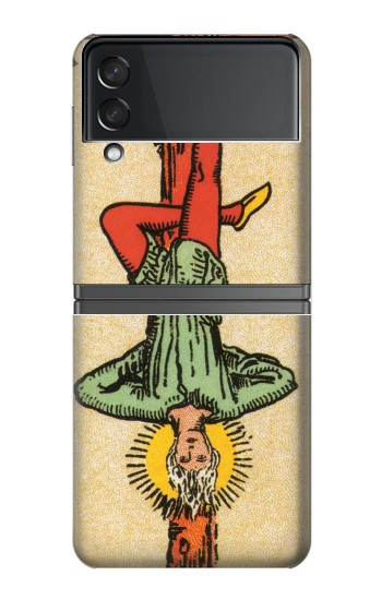 W3377 Tarot Card Hanged Man Case Cover Custodia e Flip Case per Samsung Galaxy Z Flip 4