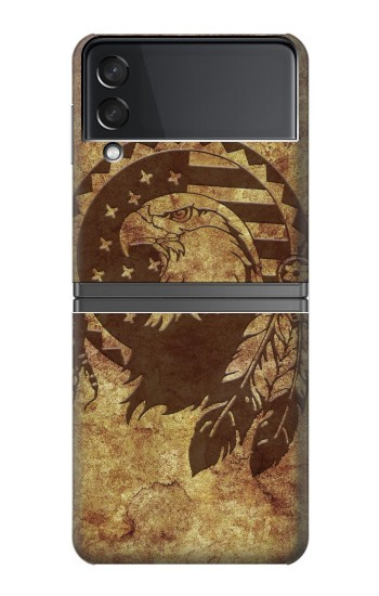 W3378 Native American Case Cover Custodia e Flip Case per Samsung Galaxy Z Flip 4