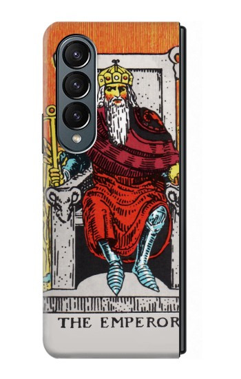 W2808 Tarot Card The Emperor Case Cover Custodia e Flip Case per Samsung Galaxy Z Fold 4