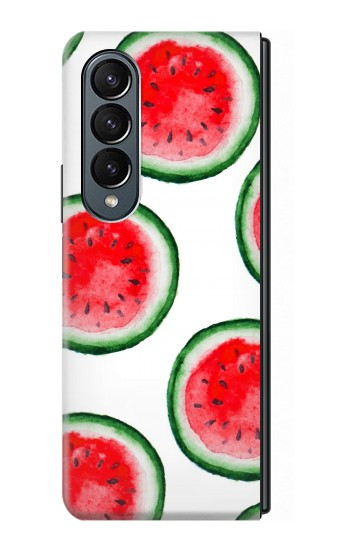 W3236 Watermelon Pattern Case Cover Custodia e Flip Case per Samsung Galaxy Z Fold 4