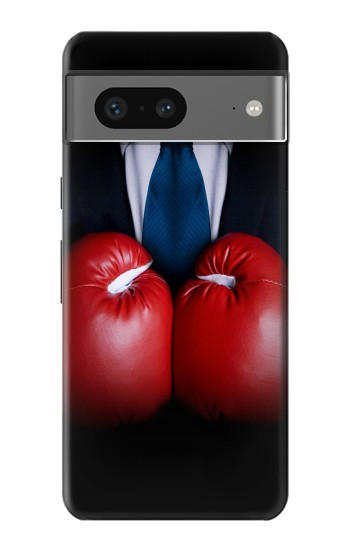 W2261 Businessman Black Suit With Boxing Gloves Case Cover Custodia e Flip Case per Google Pixel 7