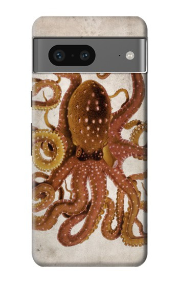 W2801 Vintage Octopus Case Cover Custodia e Flip Case per Google Pixel 7