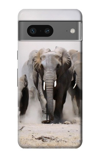 W3142 African Elephant Case Cover Custodia e Flip Case per Google Pixel 7