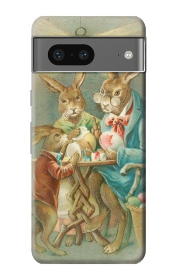 W3164 Easter Rabbit Family Case Cover Custodia e Flip Case per Google Pixel 7