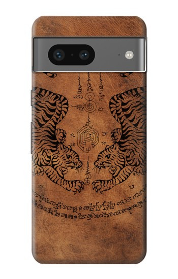 W3209 Sak Yant Twin Tiger Case Cover Custodia e Flip Case per Google Pixel 7