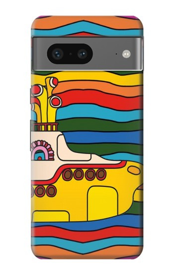W3599 Hippie Submarine Case Cover Custodia e Flip Case per Google Pixel 7