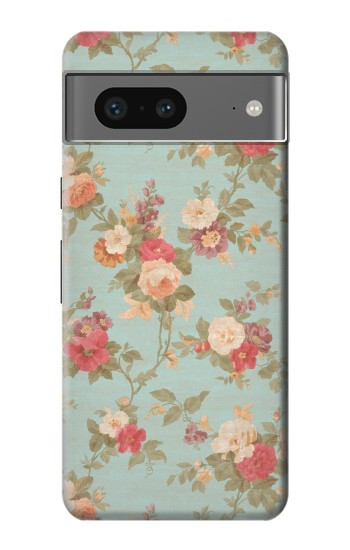 W3910 Vintage Rose Case Cover Custodia e Flip Case per Google Pixel 7