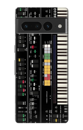 W0061 Synthesizer Case Cover Custodia e Flip Case per Google Pixel 7 Pro